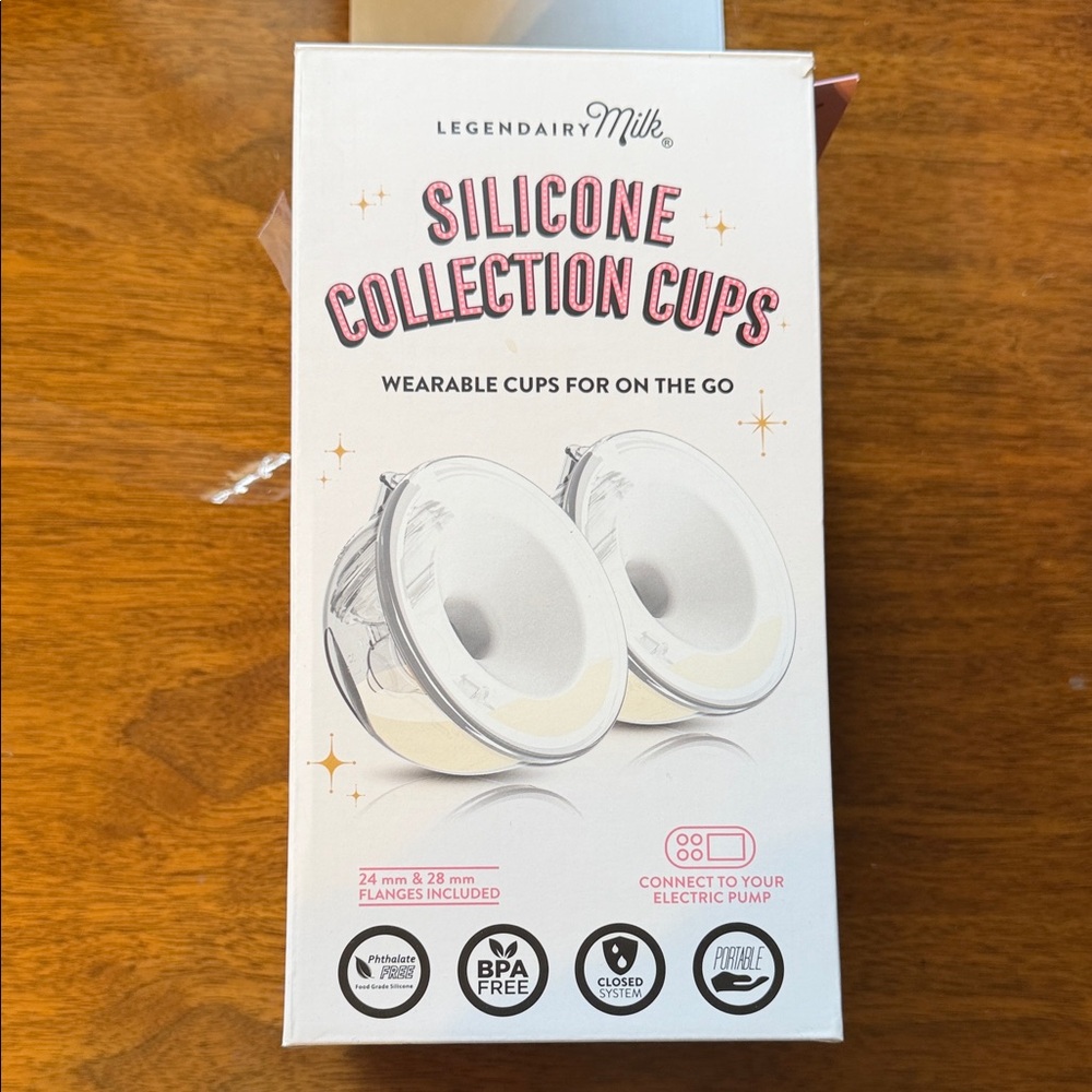 Legendairy Milk Silicone Collection Cups - White